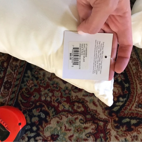 2 Christmas Frost Decorative Throw Pillow - Picture 4 of 5